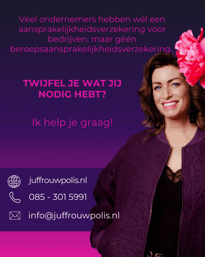 Beroeps- of bedrijfsaansprakelijk?