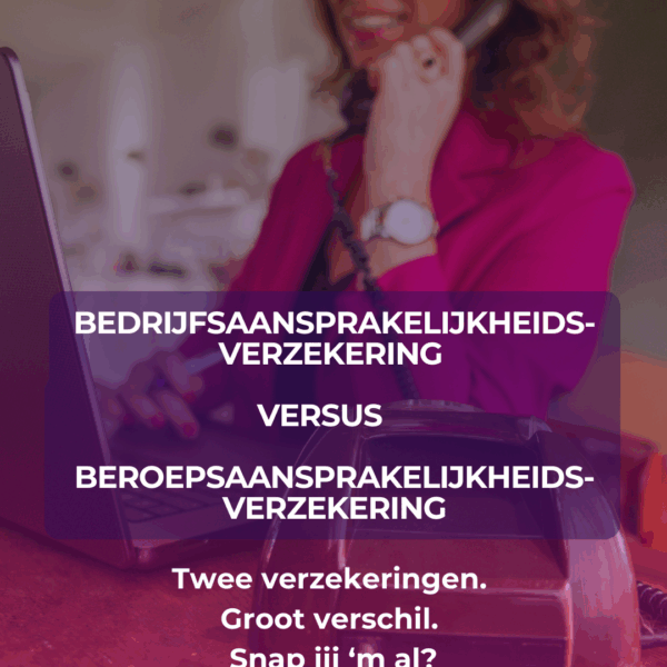 Aansprakelijkheid: zakelijk of beroepsmatig?