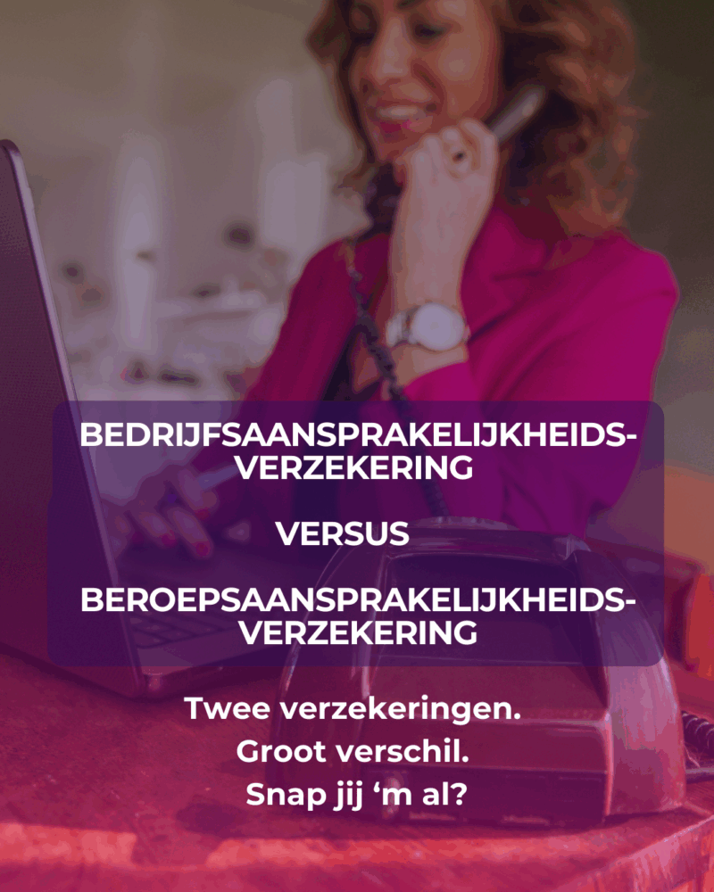 Beroeps- of bedrijfsaansprakelijk?
